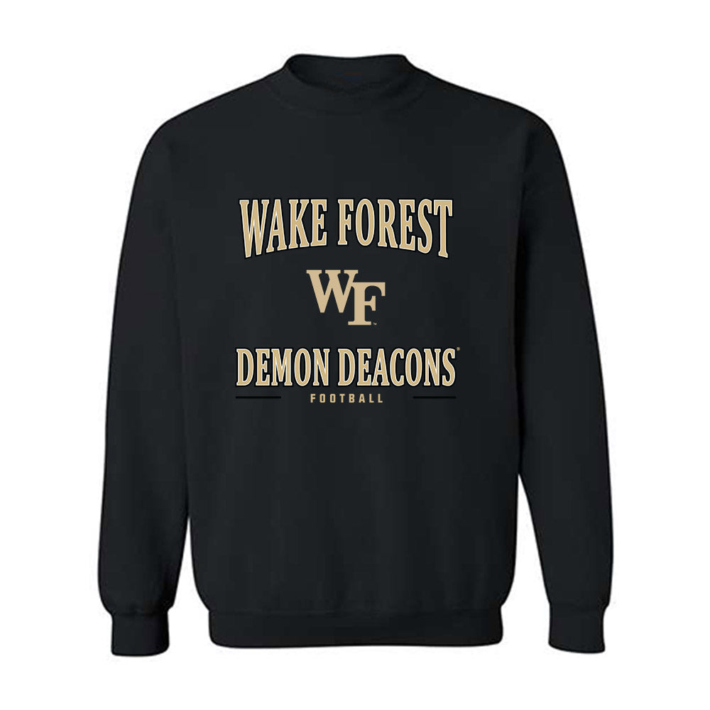 Wake Forest - NCAA Football : Ethan Hyams - Classic Shersey Crewneck Sweatshirt-0