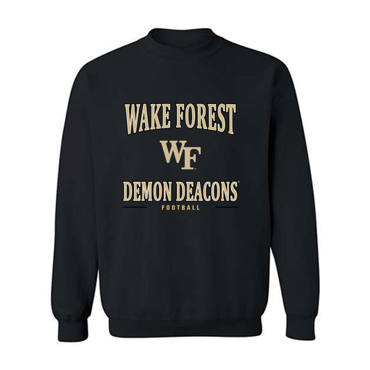 Wake Forest - NCAA Football : Josiah Pratt - Classic Shersey Crewneck Sweatshirt-0