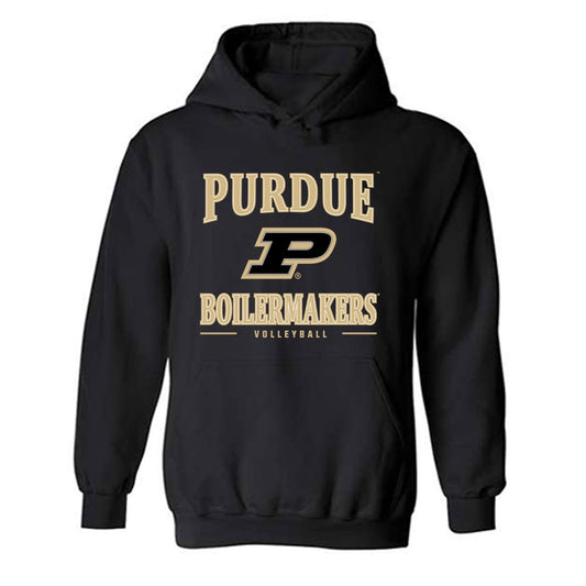 Purdue - NCAA Women's Volleyball : Grace Heaney - Classic Shersey Hooded Sweatshirt-0