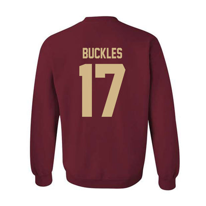 FSU - NCAA Baseball : Charlie Buckles - Classic Shersey Crewneck Sweatshirt-1