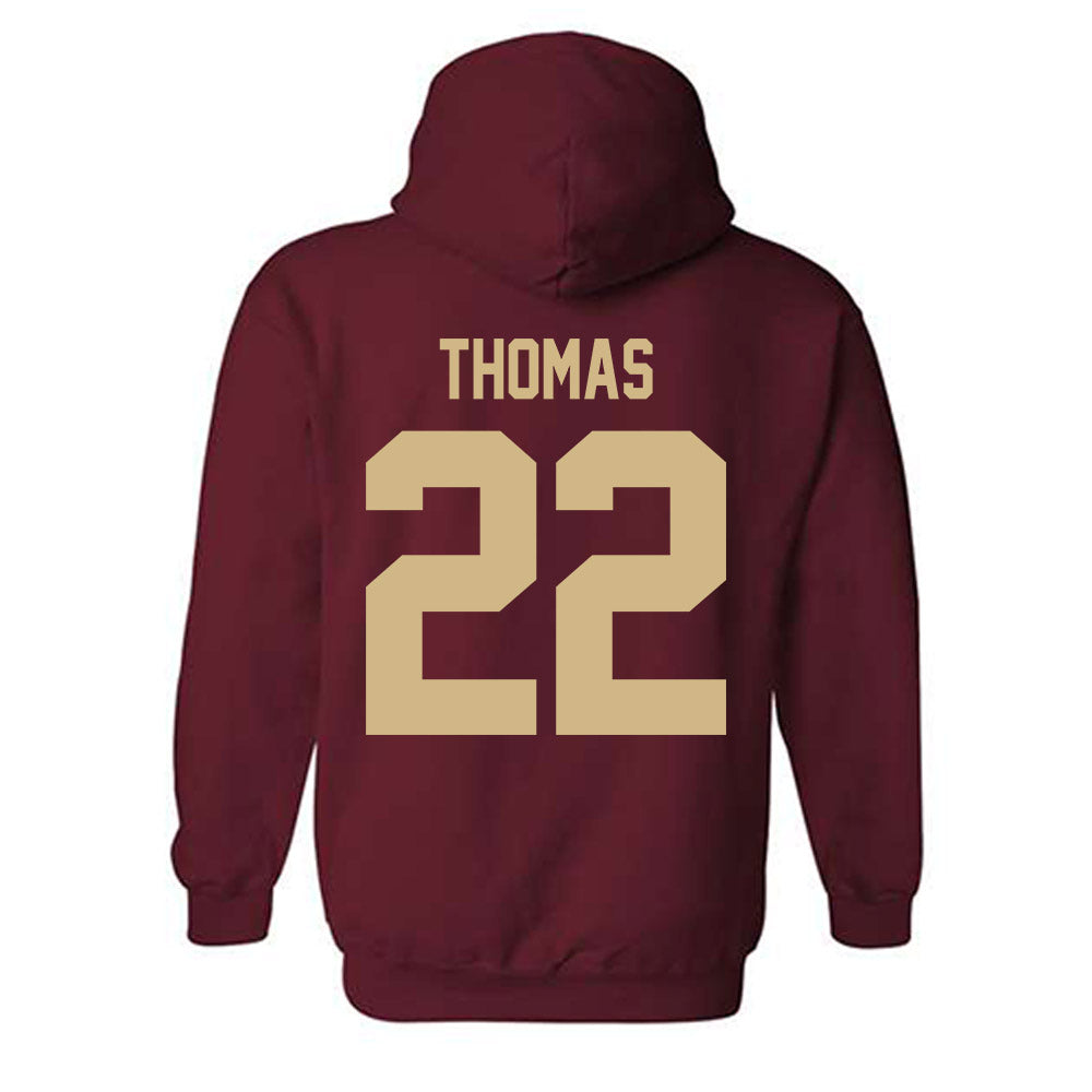 FSU - NCAA Football : Zae Thomas - Classic Shersey Hooded Sweatshirt-1