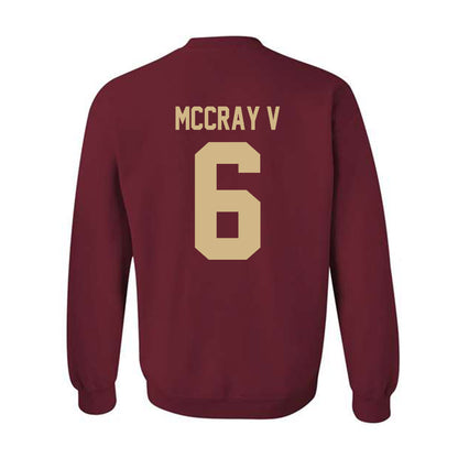 FSU - NCAA Men's Basketball : Robert McCray V - Classic Shersey Crewneck Sweatshirt-1
