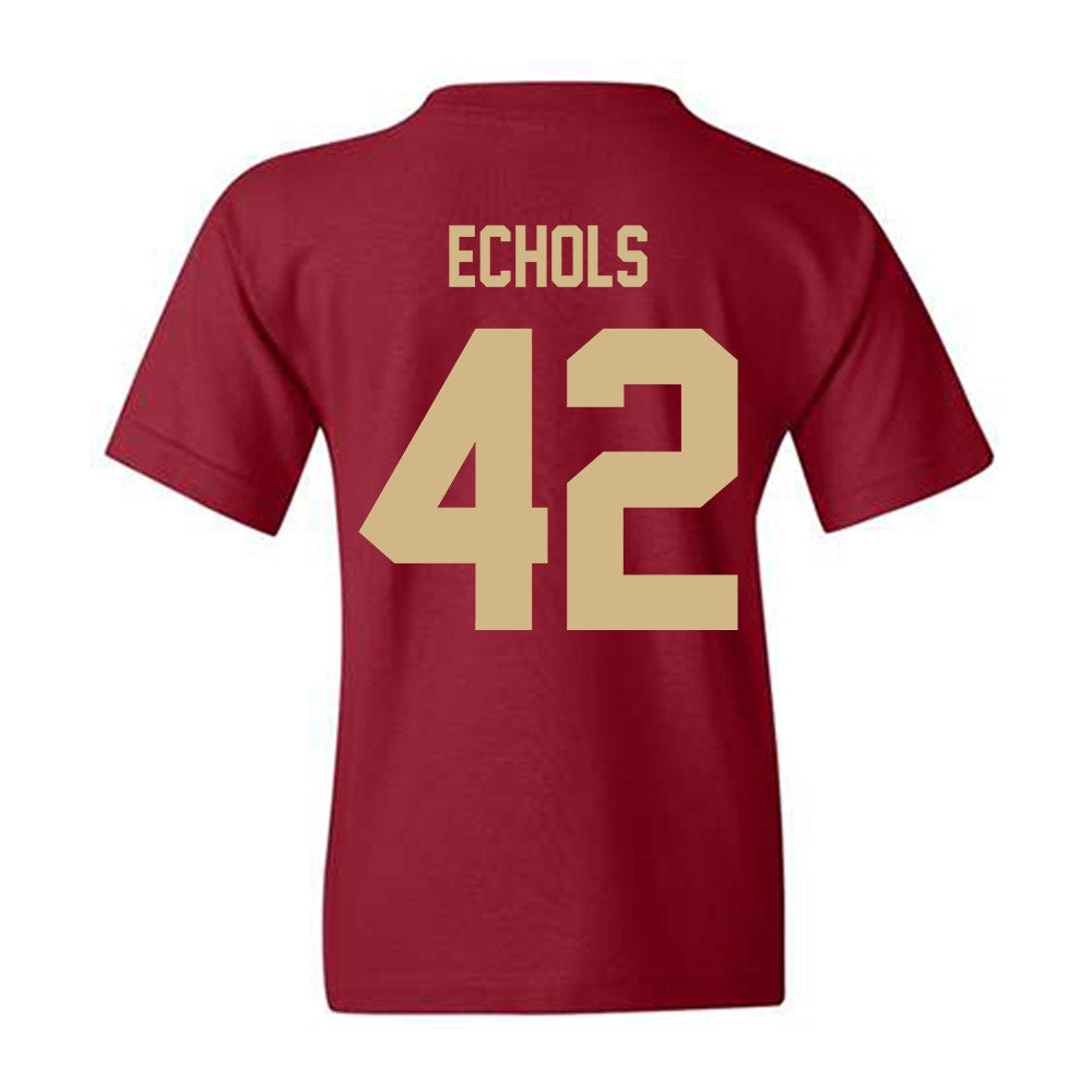 FSU - NCAA Baseball : Jake Echols - Classic Shersey Youth T-Shirt-1