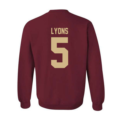 FSU - NCAA Football : Daniel Lyons - Classic Shersey Crewneck Sweatshirt-1