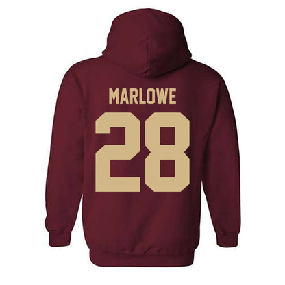 FSU - NCAA Baseball : Jacob Marlowe - Classic Shersey Hooded Sweatshirt-1