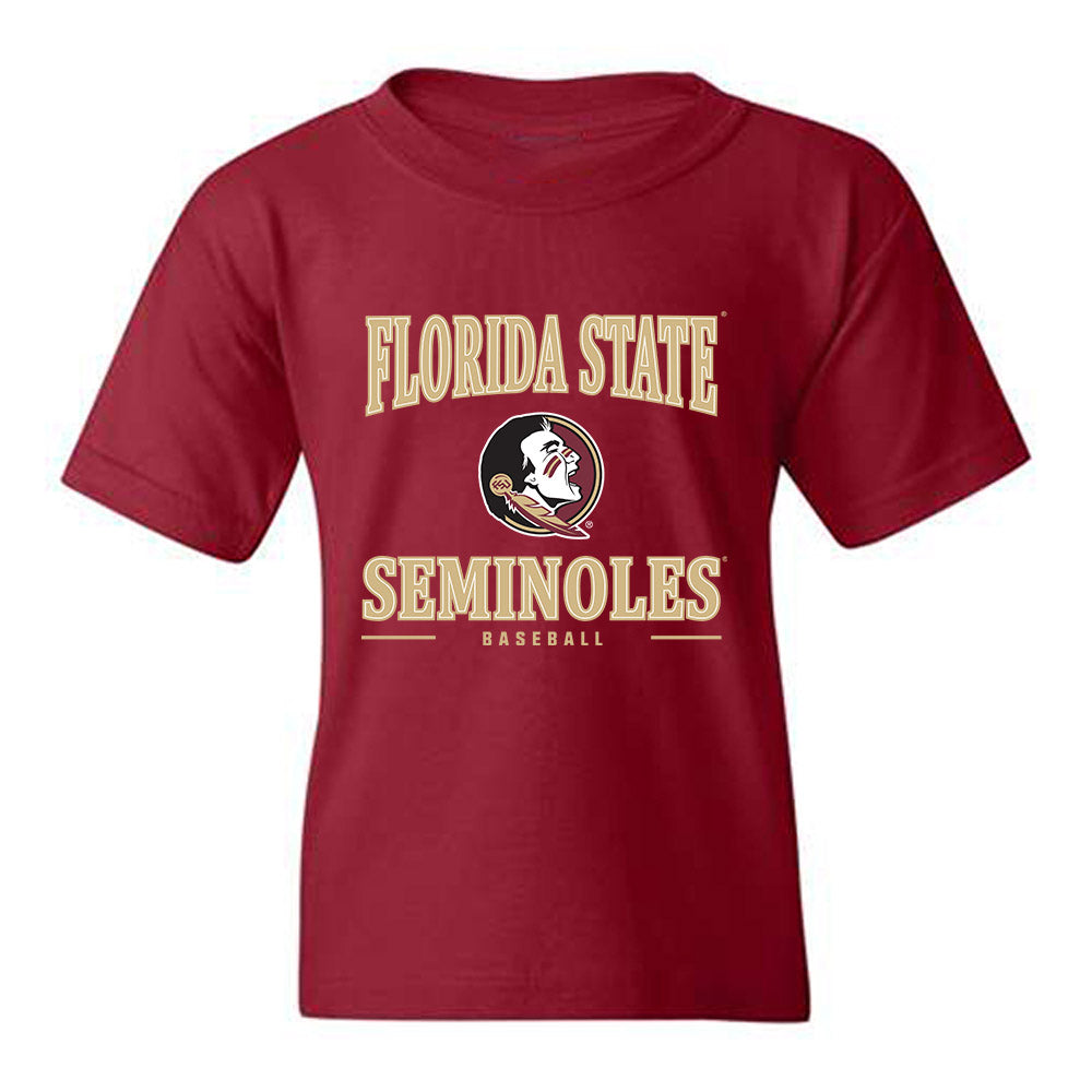 FSU - NCAA Baseball : Noah Sheffield - Classic Shersey Youth T-Shirt-0