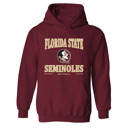 FSU - NCAA Softball : Marin Heller - Classic Shersey Hooded Sweatshirt-0