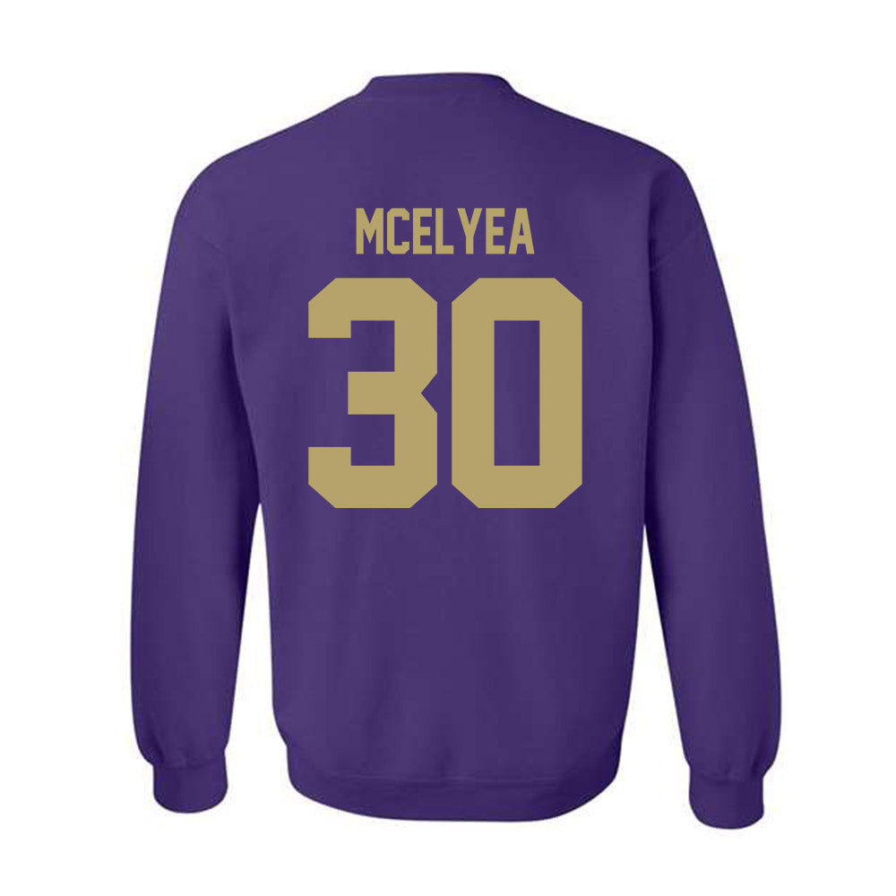 JMU - NCAA Baseball : Blake Mcelyea - Classic Shersey Crewneck Sweatshirt-1