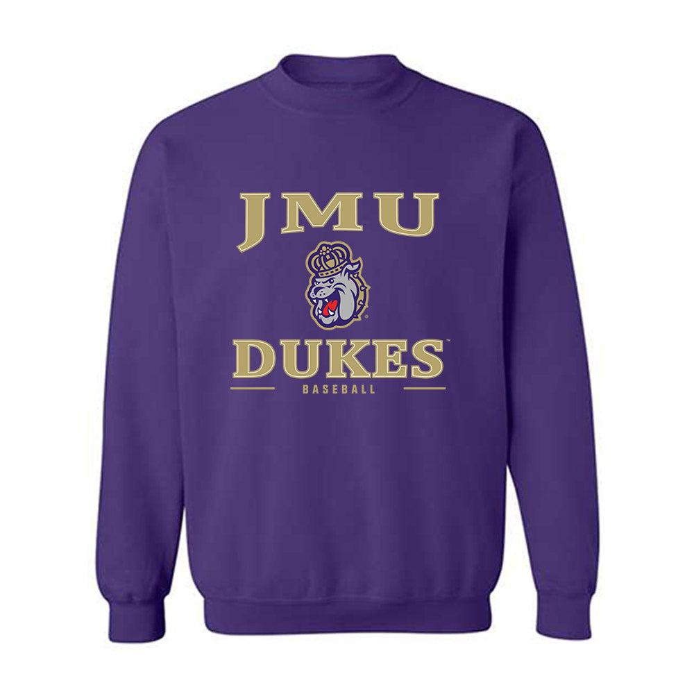 JMU - NCAA Baseball : Isaiah Nolan - Classic Shersey Crewneck Sweatshirt-0