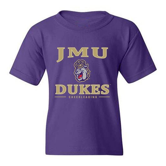 JMU - NCAA Cheerleading : Augusta Baldwin - Classic Shersey Youth T-Shirt-0