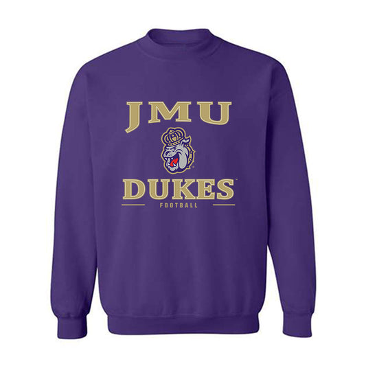 JMU - NCAA Football : Chase Miller - Classic Shersey Crewneck Sweatshirt-0