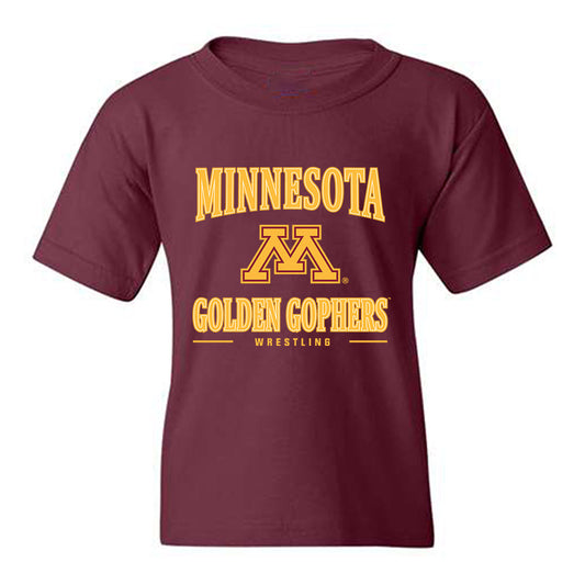 Minnesota - NCAA Wrestling : Silas Dailey - Classic Shersey Youth T-Shirt-0