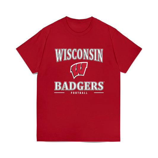 Wisconsin - NCAA Football : Kevin Heywood - Classic Shersey Heavy Cotton™ T-Shirt-0