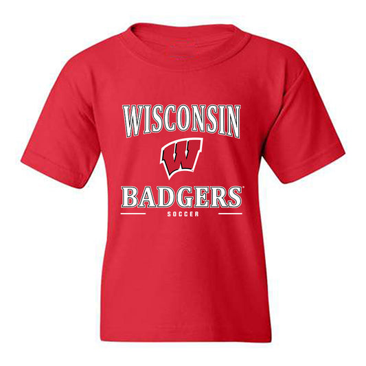 Wisconsin - NCAA Women's Soccer : Erin Connolly - Classic Shersey Youth T-Shirt-0