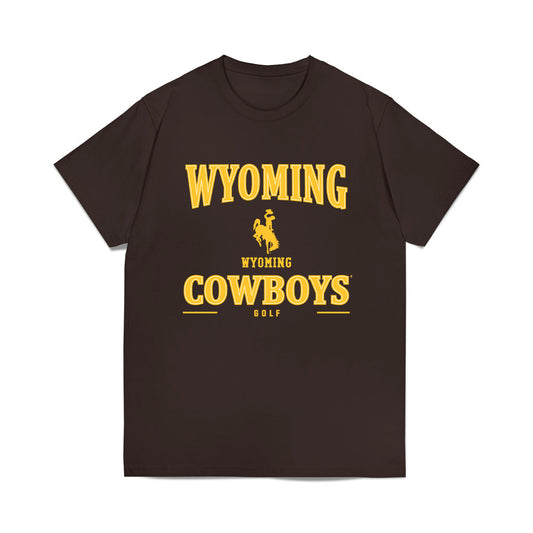 Wyoming - NCAA Women's Golf : Meghan Vogt - Classic Shersey Heavy Cotton™ T-Shirt-0