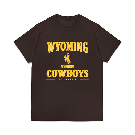 Wyoming - NCAA Women's Volleyball : Sara Quigley - Classic Shersey Heavy Cotton™ T-Shirt-0