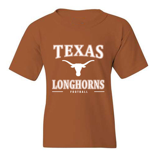 Texas - NCAA Football : James Simon - Classic Shersey Youth T-Shirt-0