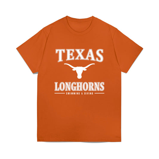 Texas - NCAA Women's Swimming & Diving : Amanda Stalfort - Classic Shersey Heavy Cotton™ T-Shirt-0