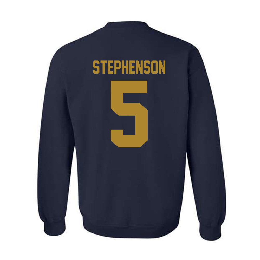 Georgia Tech - NCAA Baseball : Dominic Stephenson - Classic Shersey Crewneck Sweatshirt-1
