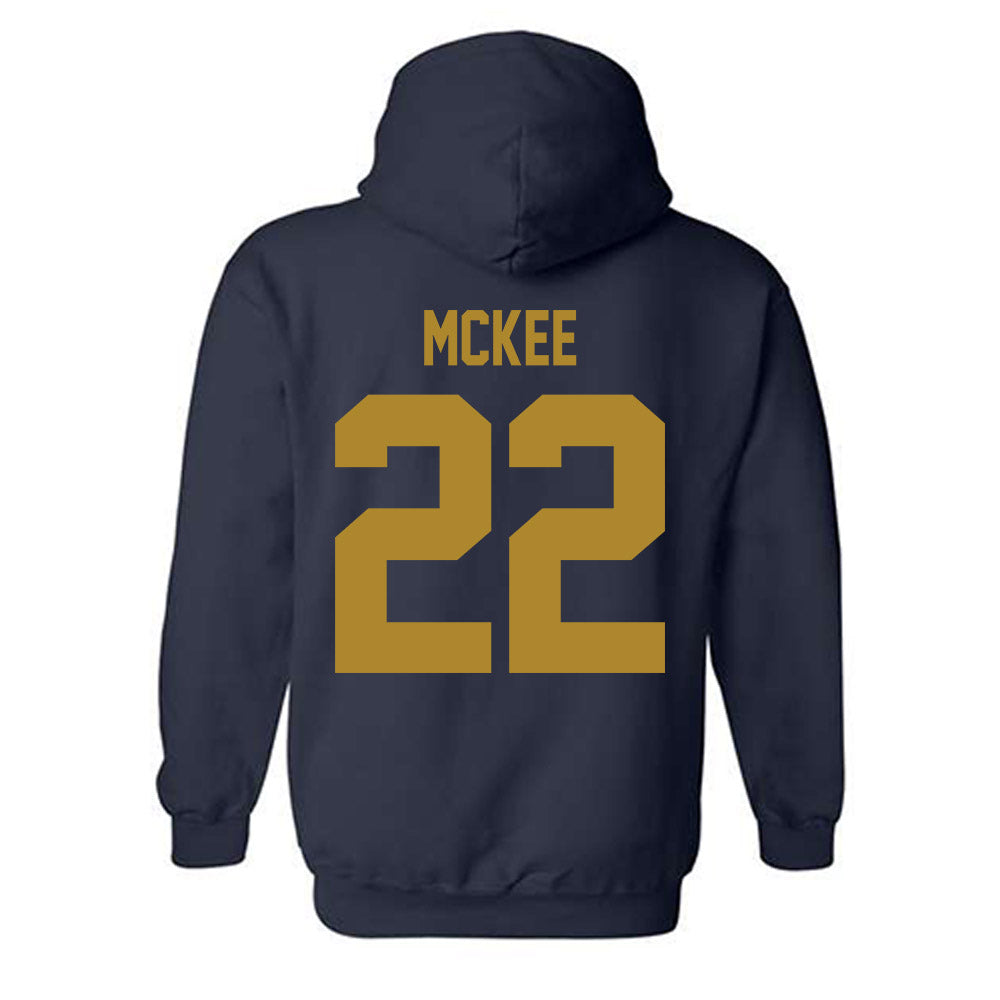 Georgia Tech - NCAA Baseball : Tate McKee - Classic Shersey Hooded Sweatshirt-1