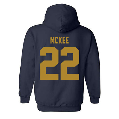 Georgia Tech - NCAA Baseball : Tate McKee - Classic Shersey Hooded Sweatshirt-1