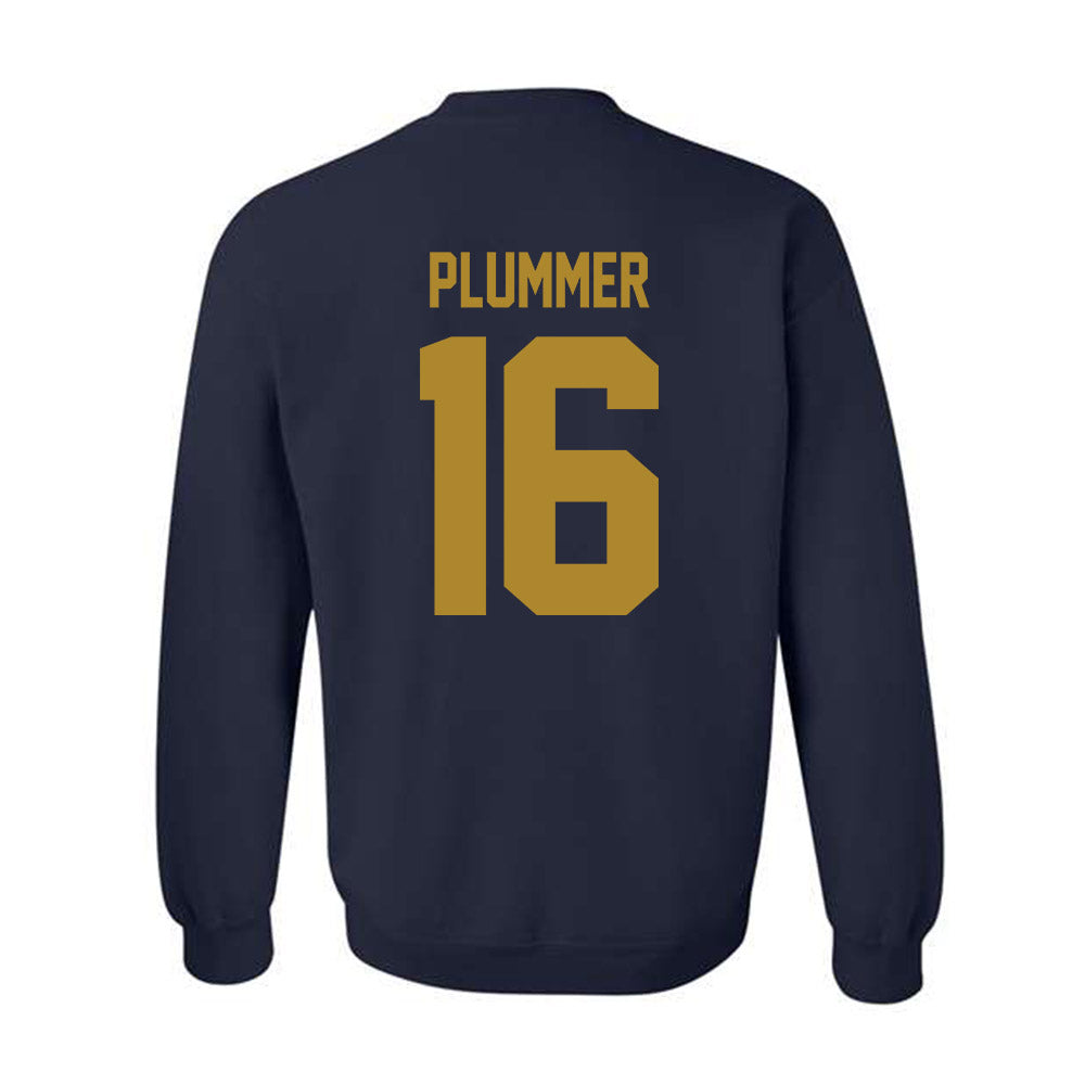 Georgia Tech - NCAA Football : Jaiven Plummer - Classic Shersey Crewneck Sweatshirt-1