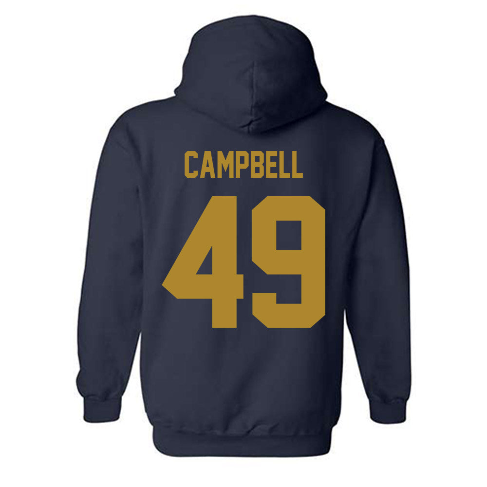 Georgia Tech - NCAA Baseball : Kayden Campbell - Classic Shersey Hooded Sweatshirt-1