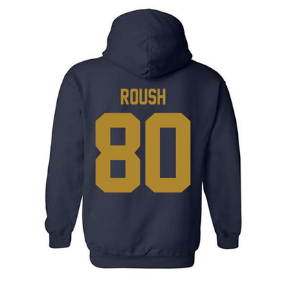Georgia Tech - NCAA Football : Connor Roush - Classic Shersey Hooded Sweatshirt-1