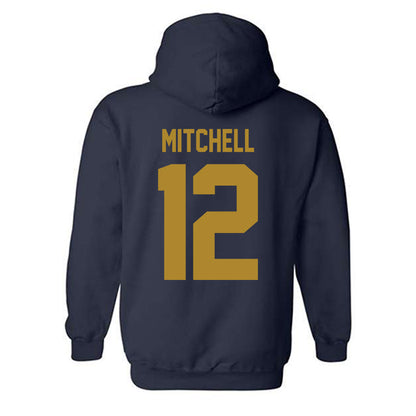 Georgia Tech - NCAA Football : Jon Mitchell - Classic Shersey Hooded Sweatshirt-1