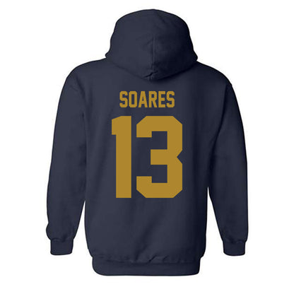 Georgia Tech - NCAA Women's Volleyball : Heloise Soares - Classic Shersey Hooded Sweatshirt-1