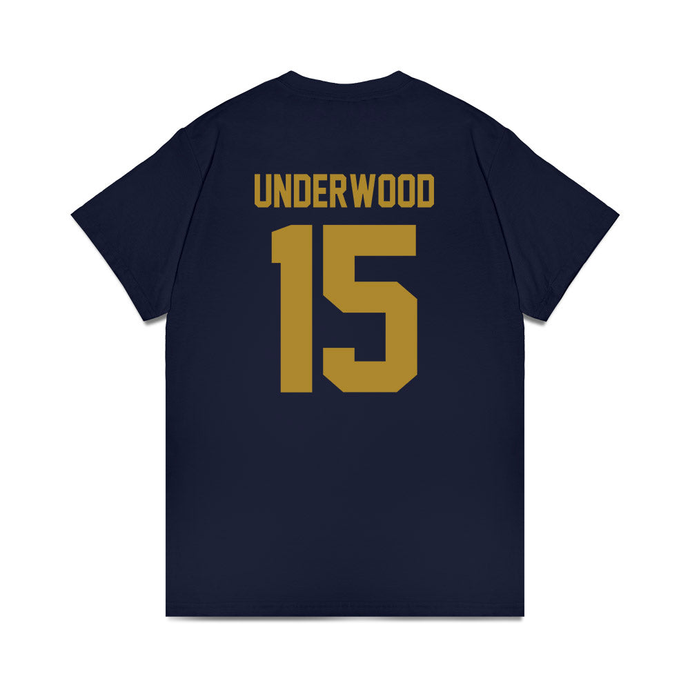 Georgia Tech - NCAA Baseball : Cooper Underwood - Classic Shersey Heavy Cotton™ T-Shirt-1