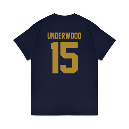 Georgia Tech - NCAA Baseball : Cooper Underwood - Classic Shersey Heavy Cotton™ T-Shirt-1