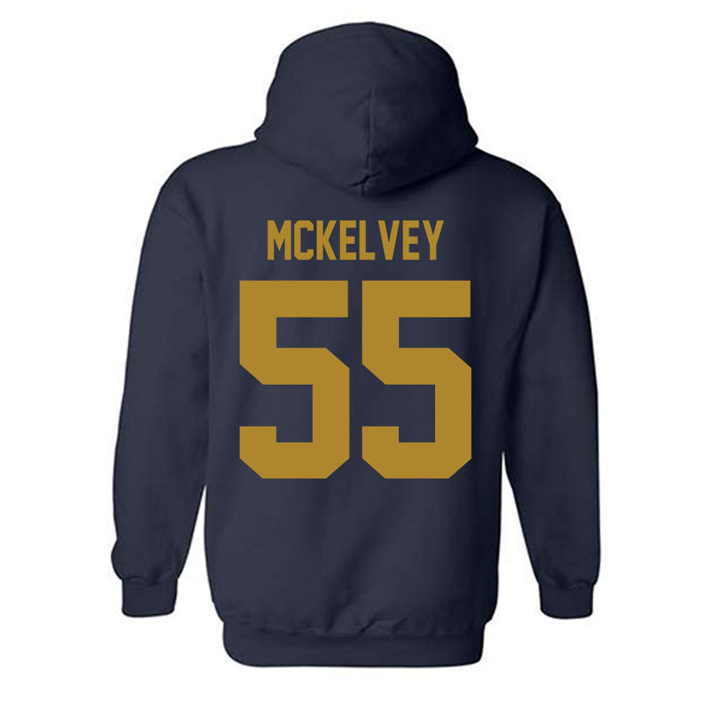 Georgia Tech - NCAA Baseball : Adam Mckelvey - Classic Shersey Hooded Sweatshirt-1