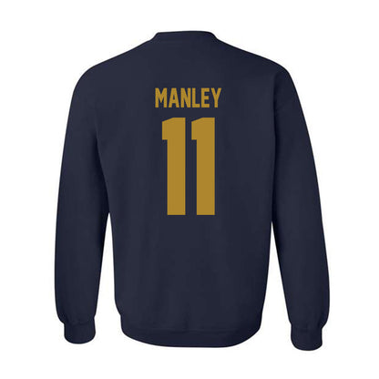 Georgia Tech - NCAA Football : Brayden Manley - Classic Shersey Crewneck Sweatshirt-1