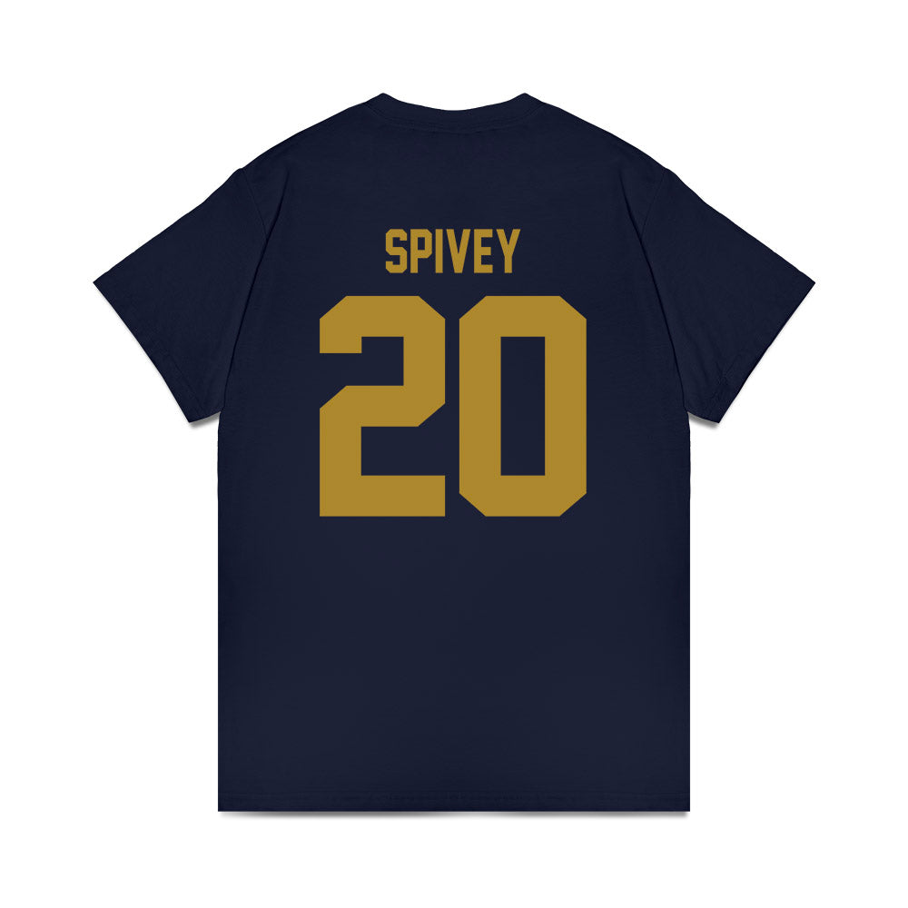 Georgia Tech - NCAA Baseball : Caden Spivey - Classic Shersey Heavy Cotton™ T-Shirt-1