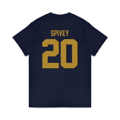 Georgia Tech - NCAA Baseball : Caden Spivey - Classic Shersey Heavy Cotton™ T-Shirt-1