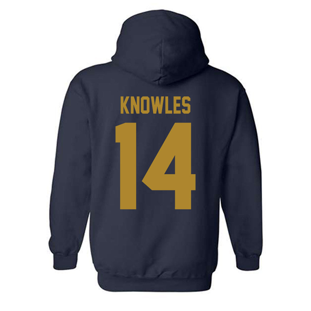 Georgia Tech - NCAA Football : Graham Knowles - Classic Shersey Hooded Sweatshirt-1