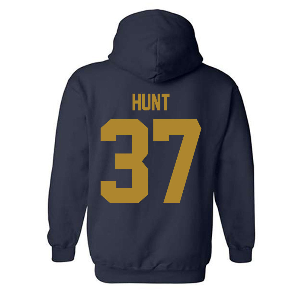 Georgia Tech - NCAA Football : Alex Hunt - Classic Shersey Hooded Sweatshirt-1