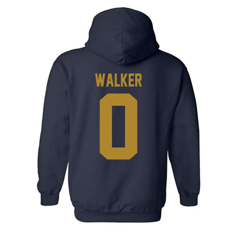 Georgia Tech - NCAA Women's Basketball : Kyndal Walker - Classic Shersey Hooded Sweatshirt-1