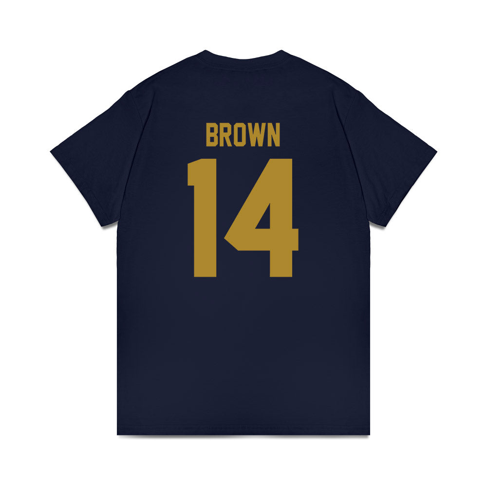 Georgia Tech - NCAA Baseball : Cade Brown - Classic Shersey Heavy Cotton™ T-Shirt-1