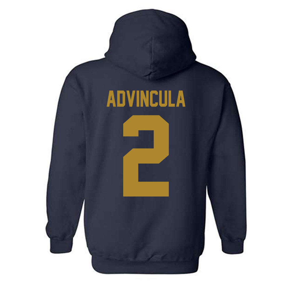 Georgia Tech - NCAA Baseball : Jarren Advincula - Classic Shersey Hooded Sweatshirt-1