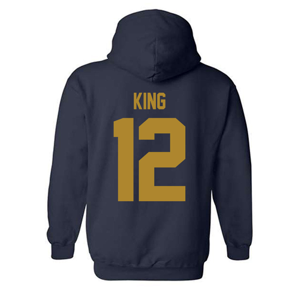 Georgia Tech - NCAA Softball : Gracie King - Classic Shersey Hooded Sweatshirt-1