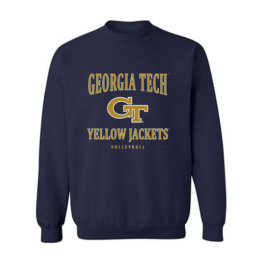 Georgia Tech - NCAA Women's Volleyball : Larissa Mendes - Classic Shersey Crewneck Sweatshirt-0