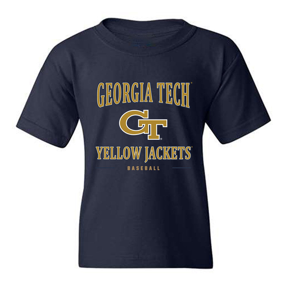 Georgia Tech - NCAA Baseball : Caden Gaudette - Classic Shersey Youth T-Shirt-0