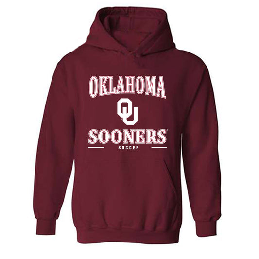Oklahoma - NCAA Women's Soccer : Olivia Wright - Classic Shersey Hooded Sweatshirt-0