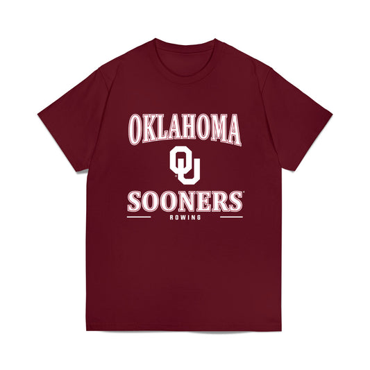 Oklahoma - NCAA Women's Rowing : Hannah Claughton - Classic Shersey Heavy Cotton™ T-Shirt-0