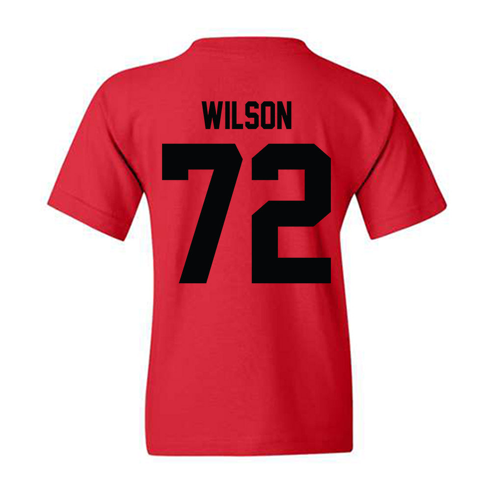 Texas Tech - NCAA Football : Sheridan Wilson - Classic Shersey Youth T-Shirt-1