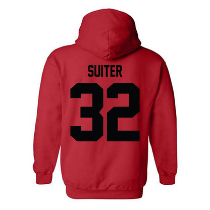 Texas Tech - NCAA Baseball : Bryce Suiter - Classic Shersey Hooded Sweatshirt-1