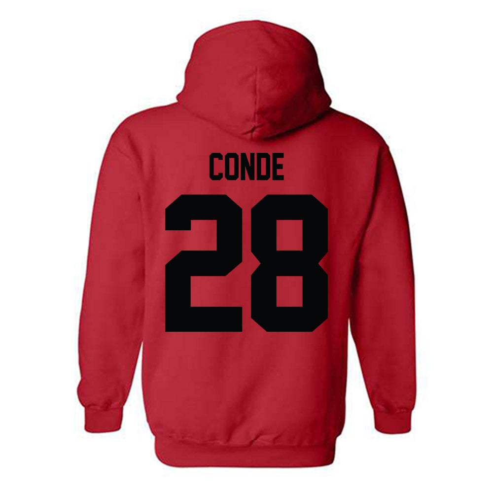 Texas Tech - NCAA Softball : Angelyna Conde - Classic Shersey Hooded Sweatshirt-1
