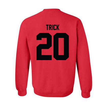 Texas Tech - NCAA Football : Adam Trick - Classic Shersey Crewneck Sweatshirt-1